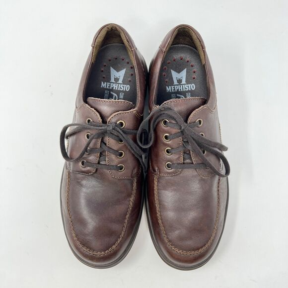 Mephisto Douk Waterproof Oxford Shoes Mens Brown Chestnut Leather US 7.5 EUR 7 main image 8
